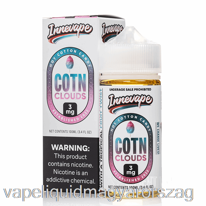 Gyapotfelhők - Innevape E-liquids - 100ml 0mg Vape Folyadék